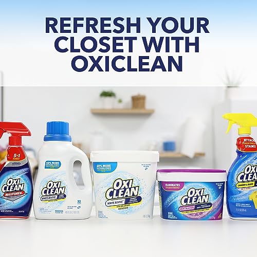 Add 3 To Your Cart! OxiClean White Revive Laundry Whitener and Stain Remover Powder, 3 lb