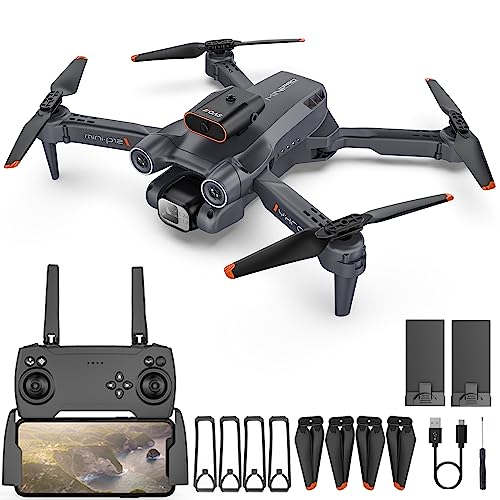 Drone with Camera, Remote Control Drones, 1080P HD Mini Drone for Kids Adults, with One Key Take Off/Landing, Gravity Sensor, Gesture Control, 3D Flip, Voice Control Drone-03