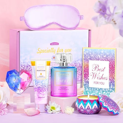 LUCOTIYA Gifts for Women,Christmas Gifts for Women with Eau De Parfum,Birthday Gifts for Women,Perfumes for Women,Friendship Gifts for Women-Unique Christmas Gift Ideas for Her