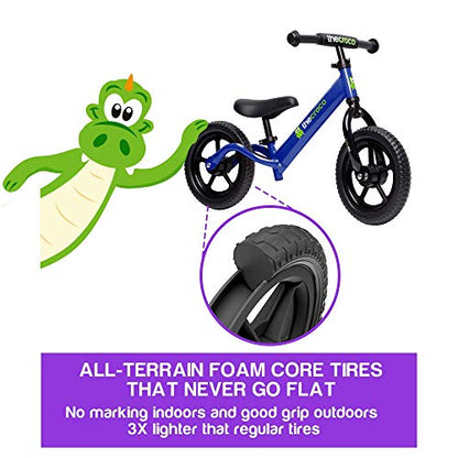 The Original Croco Ultra Lightweight and Sturdy Balance Bike. 3 Models for 2, 3, 4 and 5 Year Old Kids. Unbeatable Features. Toddler Training Bike, No Pedal. The lightest and Most Equipped
