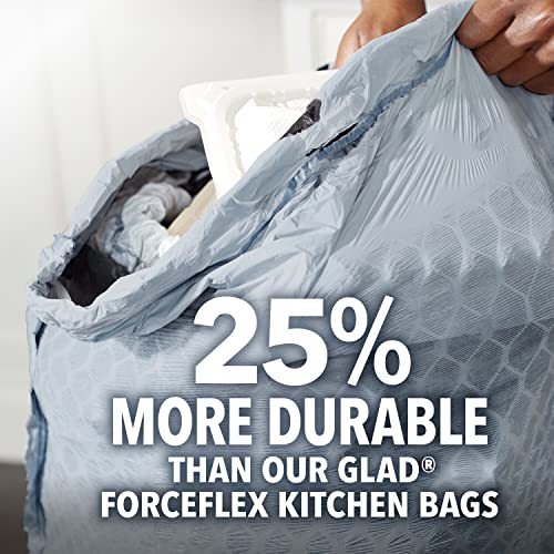 Glad Protection Series ForceFlex Plus Drawstring Mountain Air Odor Shield With Clorox 13 Gallon 1/90ct