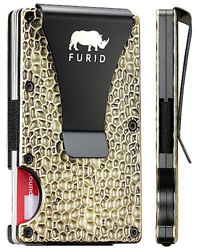 Metal Wallet for Men, Slim Wallet with Money clip, Minimalist Wallet For Men, Credit Card Holder Wallets for Men Gift