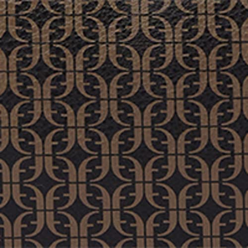 Fossil Women's Tara Faux Leather Shopper Tote Purse Handbag, Black/Brown (Model: ZB1781015)