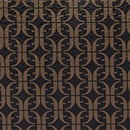 Fossil Women's Tara Faux Leather Shopper Tote Purse Handbag, Black/Brown (Model: ZB1781015)