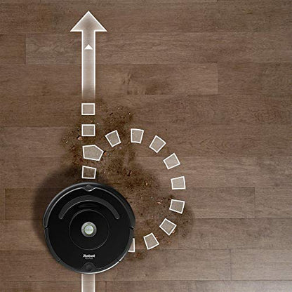 iRobot Roomba 675 Robot Vacuum-Wi-Fi Connectivity, Compatible with Alexa, Good for Pet Hair, Carpets, Hard Floors, Self-Charging (Renewed)