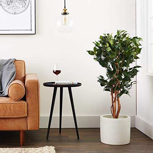Nearly Natural 3' Ficus Silk Artificial Trees, 36in, Green