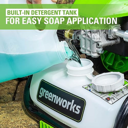 Greenworks 1900 PSI (1.2 GPM) Pressure Washer (PWMA Certified)