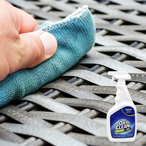 OxiClean - Outdoor Multipurpose Ready to Use - Cleaning Products - Cleaner for Concrete, Vinyl, Grill, Patio Furniture - Degreaser for Cement and Brick (32 Fl Oz - 3 Pack)
