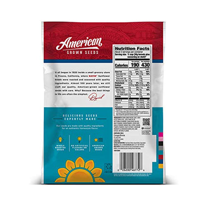 DAVID SEEDS Roasted and Salted Ranch Jumbo Sunflower Seeds, 5.25 oz (Pack of 2)