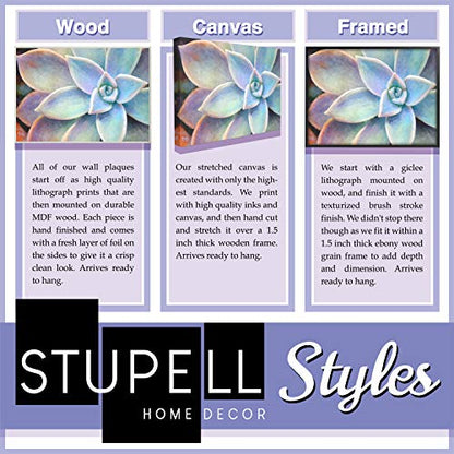 Stupell Industries Family Loud Crazy Love, Design by Lettered and Lined Wall Art, 13 x 19, Blue