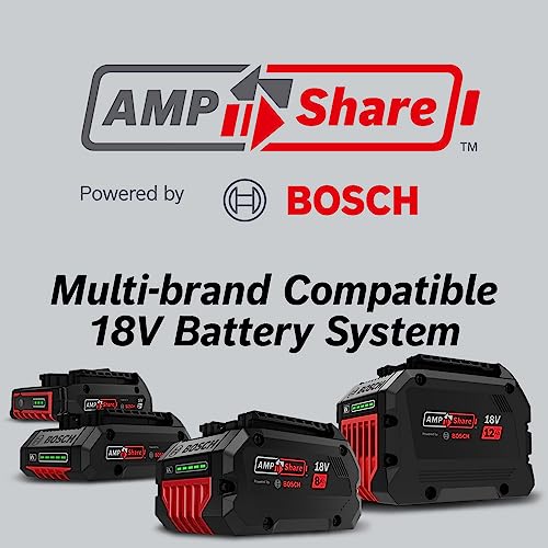 BOSCH GSB18V-490B12 18V EC Brushless 1/2 In. Hammer Drill/Driver Kit with (1) 2 Ah Standard Power Battery