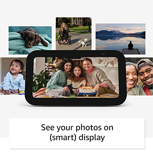 All-new Echo Show 5 (3rd Gen, 2023 release) | Smart display with 2x the bass and clearer sound | Charcoal