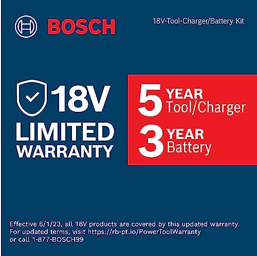 BOSCH GSB18V-490B12 18V EC Brushless 1/2 In. Hammer Drill/Driver Kit with (1) 2 Ah Standard Power Battery