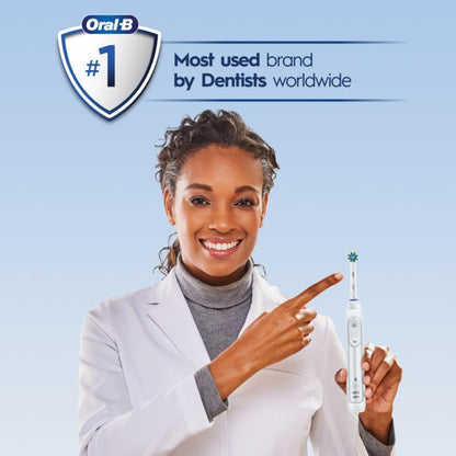 Oral-B Pro 5000 Smartseries Power Rechargeable Electric Toothbrush with Bluetooth Connectivity, White Edition