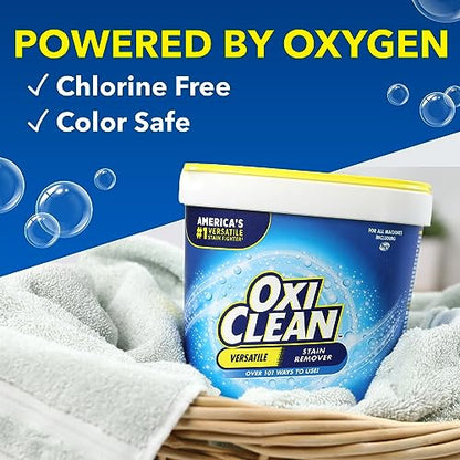 Add 3 To Your Cart! OxiClean Versatile Stain Remover Powder, 3 lb