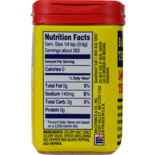 OLD BAY Seasoning, 6 oz (Pack of 8)