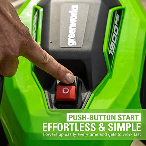 Greenworks 1900 PSI (1.2 GPM) Pressure Washer (PWMA Certified)