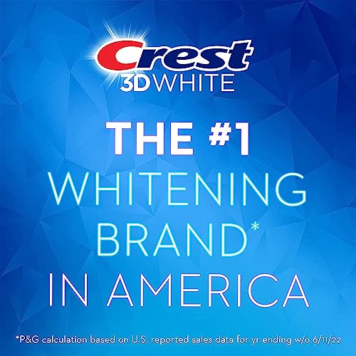 Crest 3D White Brilliance Teeth Whitening Toothpaste, Vibrant Peppermint, 3.5 oz, Pack of 3