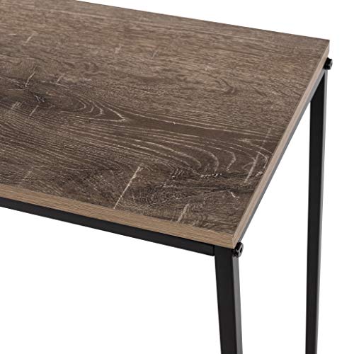 Balkene Home 62762 Tribeca Console Table Slim & Sturdy Frame Mingle Tribeca with Modern Industrial Antique Furnishing for Home Workspace Office Living Room Study Room Decor - Console Table