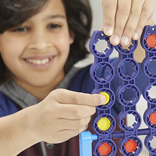 Hasbro Gaming Connect 4 Spin Game, Features Spinning Connect 4 Grid, 2 Player Board Games for Family and Kids, Strategy Board Games, Ages 8 and Up