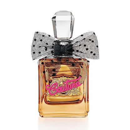 Juicy Couture, Viva La Juicy Gold Eau De Parfum, Women's Perfume with Notes of Luscious Berry, Jasmine Sambac & Vanilla Cream - Fruity & Sweet Perfume for Women, EDP Spray, 3.4 Fl Oz