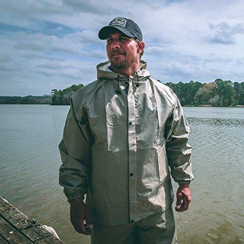 FROGG TOGGS Men's Standard Ultra-Lite2 Waterproof Breathable Rain Suit, Yellow, Medium