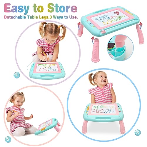 Toddler Girl Toys for 1-2 Year Old,Magnetic Drawing Board,Kids Toys for 1 2 3 Year Old Girls Boys,Easter Gifts for Kids,Magna Erasable Doodle Board,Baby Toys,Learning Toys Gifts for Girls Boy Birthday
