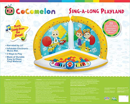 Cocomelon Ball Pit Super Sounds Musical Playland with 20 Soft Flex Balls 3 Different Ways to Play!