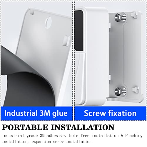 Smart Video Doorbell Camera Doorbell Wireless with Chime Night Vision Cloud Storage for Home Apartment Office Room