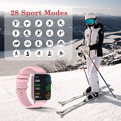 Android Smartwatch for Women Men for iOS and Android