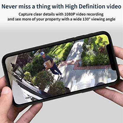 Arlo Essential Spotlight Camera - 3 Pack - Wireless Security, 1080p Video, Color Night Vision, 2 Way Audio, Wire-Free, Direct to WiFi No Hub Needed, Works with Alexa, White - VMC2330