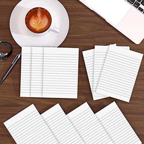 10 Pack Note Pads Small 4x6 Inch Lined Writing Memo Pads Refills Scratch Pads with 30 Sheets Each Pad Narrow Ruled Mini Pocket Notebook Writing Pads of Paper for Daily Work Planning and Organization