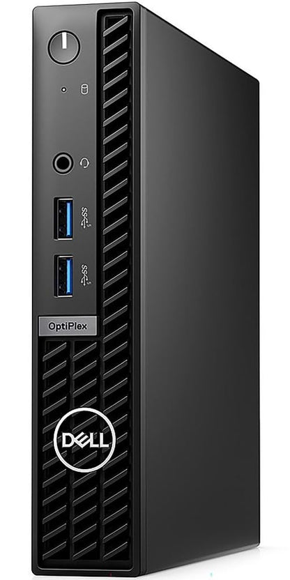 Dell OptiPlex 7010 Micro Business Mini Desktop (Intel i5-13500T vPRO 14-Core, 64GB RAM, 512GB PCIe SSD, Intel UHD 770, RJ-45, HDMI, DP, Black, USB Keyboard, USB Mouse, Win 11 Pro)