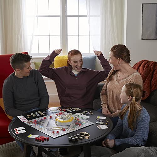 Monopoly Secret Vault Board Game for Kids Ages 8 and Up, Family Board Game for 2-6 Players, Includes Vault
