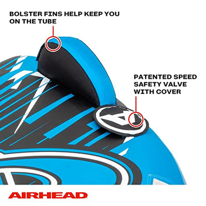 Airhead G-Force 2, 1-2 Rider Towable Tube for Boating
