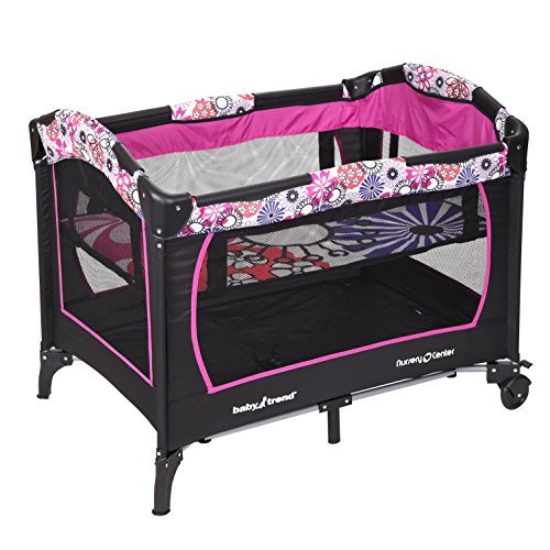 Baby Trend Nursery Center, 40 x 28 x 31.5 inches, Floral Garden