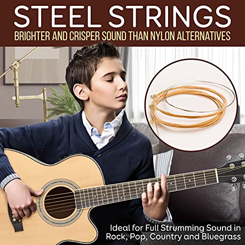 Pyle Acoustic Electric Cutaway Guitar 3/4 Scale 36” Steel String Spruce Wood w/Gig Bag, 4-Band EQ, Clip On and Onboard Tuner, Picks, Shoulder Strap for Beginners and Students