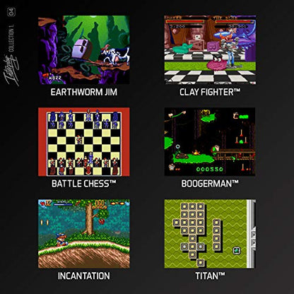 Evercade Premium Pack Includes 3 Cartridges Collections: Atari Volume 1, Interplay Volume 1 and Dataeast Volume 1 - Electronic Games