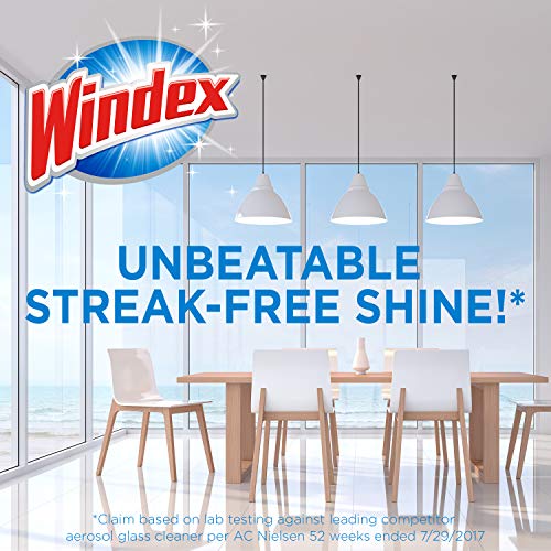 Windex Glass Cleaner Refill, Original Blue, 2 L