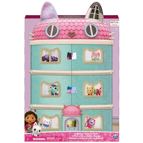 Gabby's Dollhouse, Surprise Pack, (Amazon Exclusive) Toy Figures and Dollhouse Furniture, Kids Toys for Girls and Boys Ages 3 and up