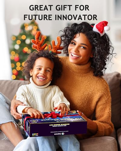 Japace Magic Kit & Science Kits for Kids Age 6-8-10-12, 8 Beginner Magic Tricks & 69 Science Experiments STEM Chemistry Sets, Christmas Birthday Gift Ideas for Kids, Educational Toys for Boys & Girls