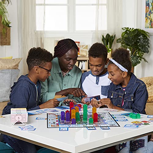 Monopoly Builder Board Game, Board Games for Kids and Adults, Strategy Games, Family Board Games, for Kids 8 and Up, 2-4 Players