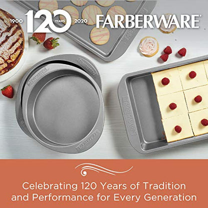 Farberware Nonstick Bakeware 12-Cup Muffin Tin / Nonstick 12-Cup Cupcake Tin - 12 Cup, Gray