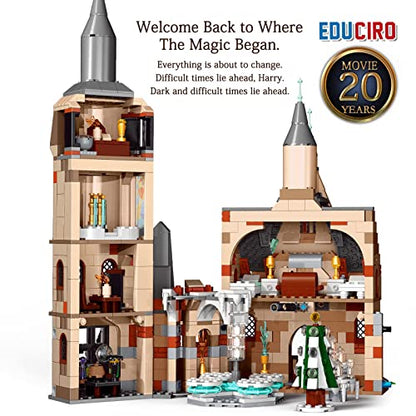 Under the Baubles EDUCIRO Castle Building Kit 871pcs, Cool Collectible Toy for Boy and Girls Age 8-14