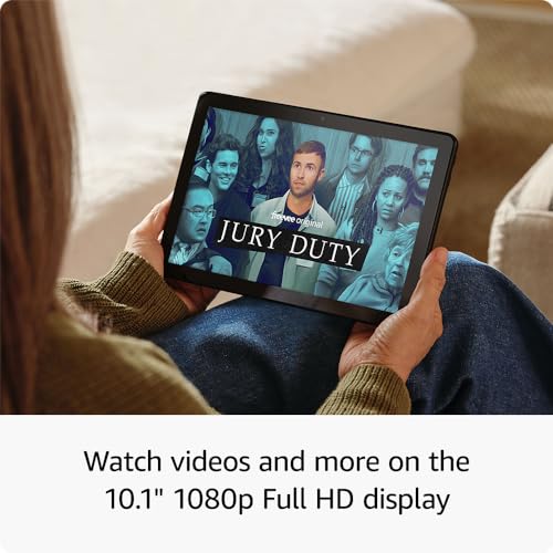 All-new Amazon Fire HD 10 tablet, built for relaxation, 10.1" vibrant Full HD screen, octa-core processor, 3 GB RAM, latest model (2023 release), 64 GB, Black