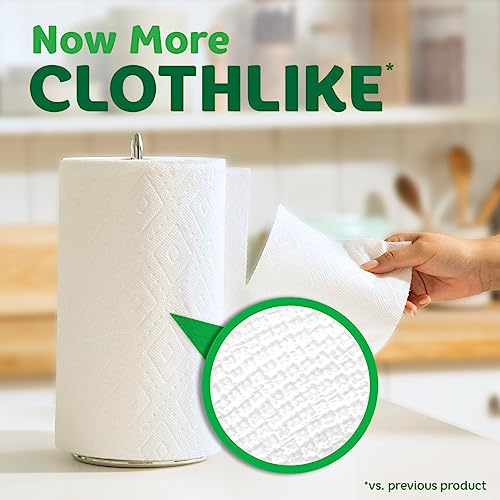 Bounty Select-A-Size Paper Towels, White, 8 Double Plus Rolls = 20 Regular Rolls