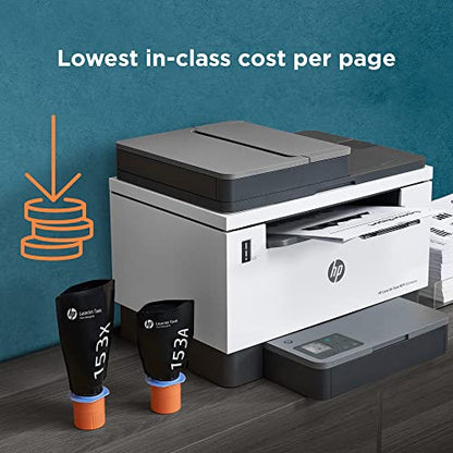 HP LaserJet-Tank MFP 2604sdw Wireless Black & White Printer Prefilled With Up to 2 Years of Original HP-Toner (381V1A)