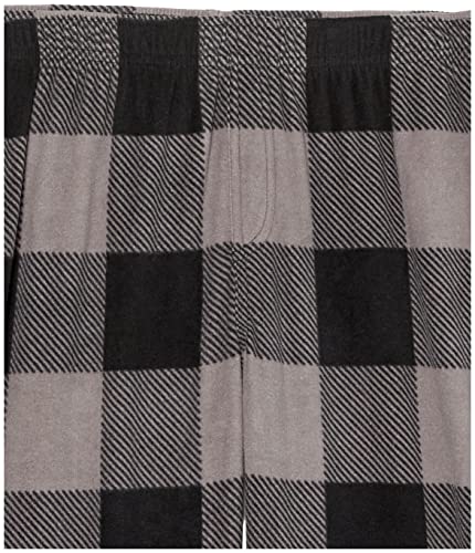 GAP Boys Flannel Pajama Set GREY BUFFALO CHECK 6