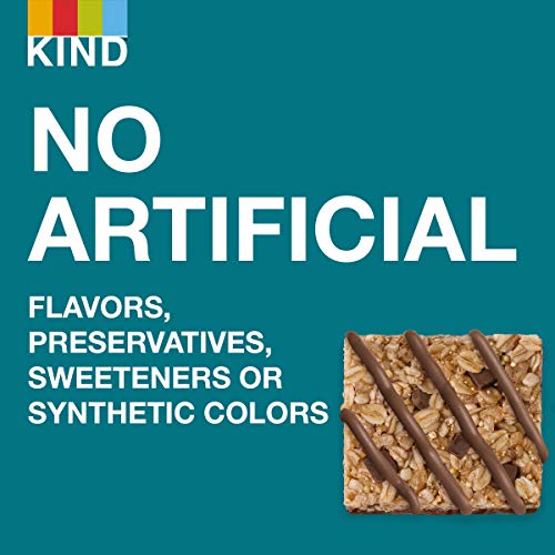 KIND Healthy Grains Bars Drizzled, Milk Chocolate Chunk, Gluten Free, 1.2 Oz, (8 Pack), 40Count