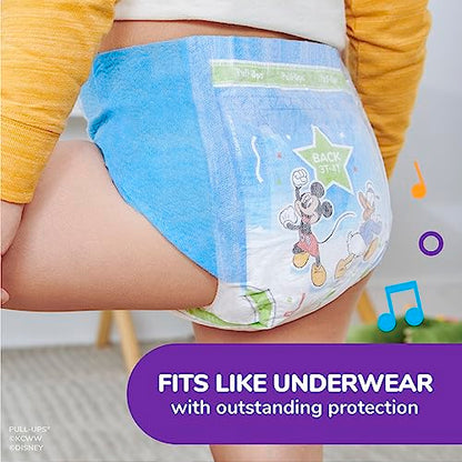 Pull-Ups Boys' Potty Training Pants, 2T-3T (16-34 lbs), 124 Count (4 Packs of 31), Packaging May Vary